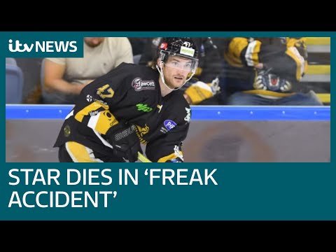 Ice hockey star dies after ‘freak accident’ during Sheffield match | ITV News