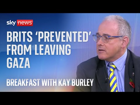 Israel-Hamas war: Brits ‘prevented’ from leaving Gaza