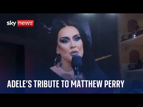 Matthew Perry dies: ‘I love how much he did for all of us’ – Adele pays tearful tribute