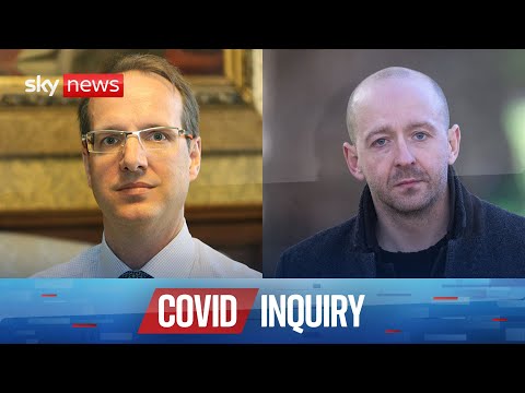 COVID Inquiry: Former Boris Johnson advisors give evidence