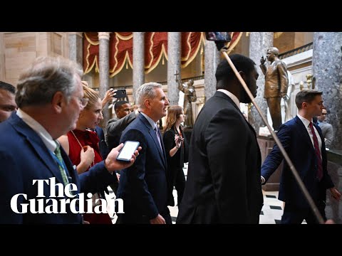 House vote on motion that could remove speaker Kevin McCarthy – watch live