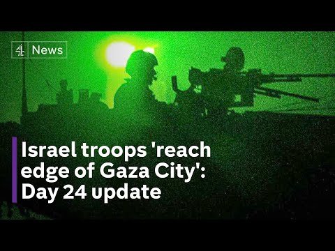 Israeli forces ‘on outskirts of Gaza City’ and rescue captured soldier