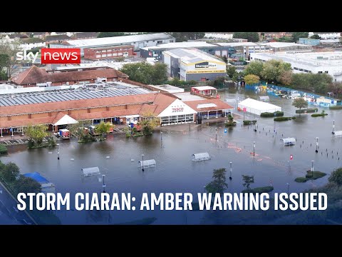 UK weather: Storm Ciaran to bring ‘nasty’ weather as amber warning is issued