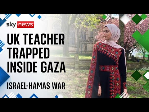 Israel-Hamas war: Teacher from Manchester trapped in ‘incredibly risky’ Gaza