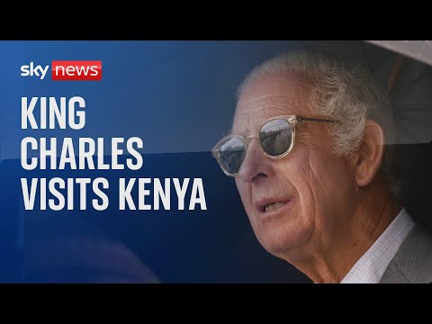 Watch live: King Charles arrives in Kenya