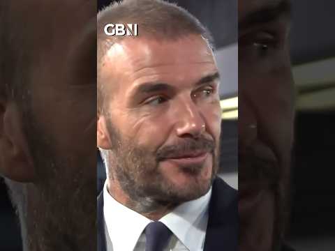 David Beckham SNUBS Harry and Meghan for King Charles #Royal #GBNews