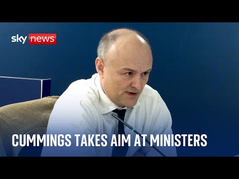 COVID inquiry: No 10 in ‘complete chaos’ as COVID hit – Cummings