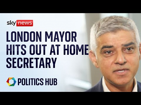 Pro-Palestinian protests: Sadiq Khan accuses Suella Braverman of ‘posturing’