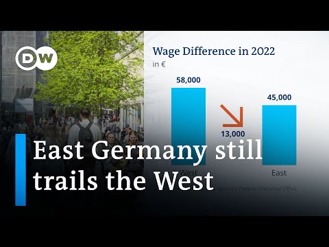 The economic gap between East and West Germany | DW Business