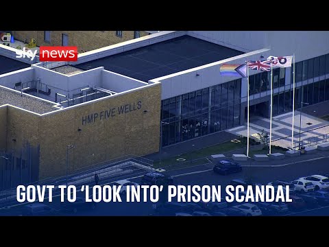 HMP Five Wells: Justice secretary to ‘look into’ conditions at prison exposed in Sky News report