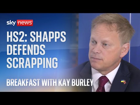Shapps on scrapping HS2: People work from home more post-COVID