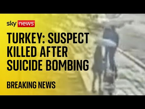 Turkey: Terror suspect killed in shootout after suicide bombing