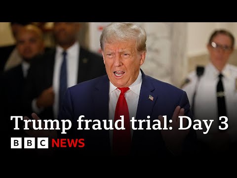 Donald Trump: Judge issues gag order on former US president in New York fraud case – BBC News