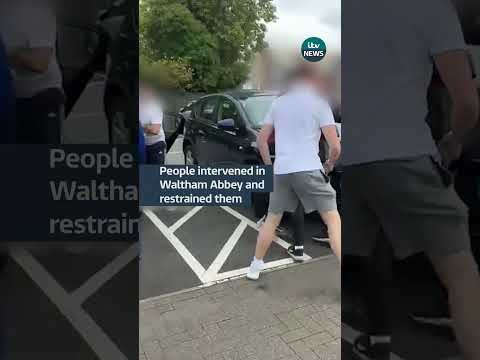 Gang caught and chased by passersby in Waltham Abbey #itvnews
