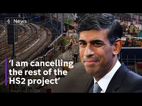 Sunak scraps HS2 leg – saying he knows what ‘north really needs’