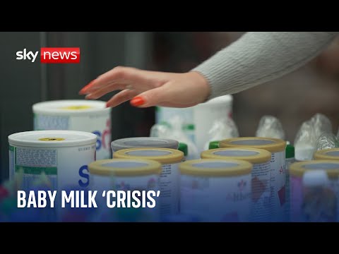 Baby milk ‘crisis’ amid surge in families struggling to feed infants