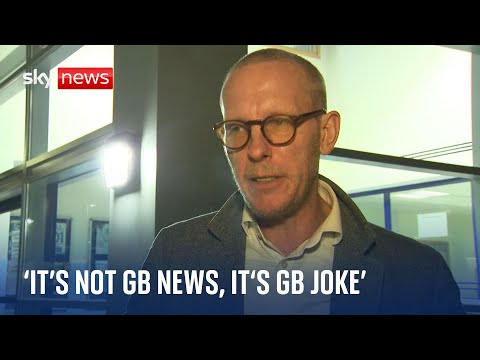 ‘It’s GB joke’: Laurence Fox hits out at GB News after learning of sacking in police station