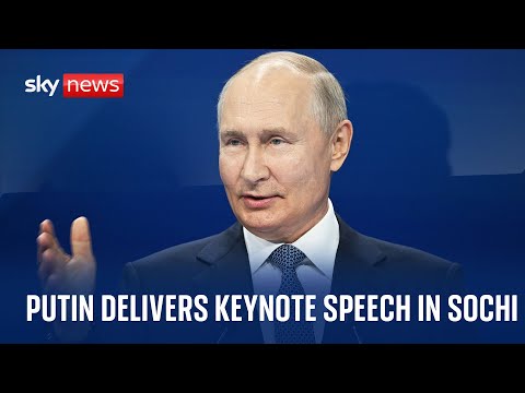 Watch live: Vladimir Putin delivers speech at annual Valdai meeting in Sochi