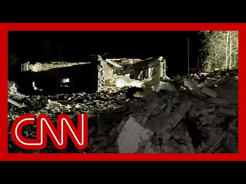 Dozens killed in Russian attack on Ukrainian village. CNN reports from the scene