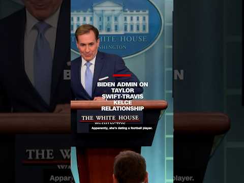 Biden admin on Taylor Swift-Travis Kelce relationship