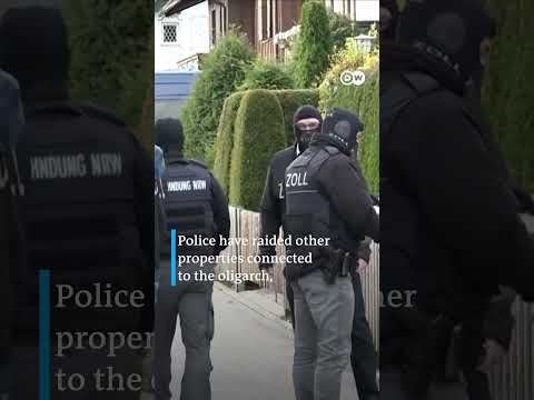 German agents raid villa of sanctioned Russian | DW News