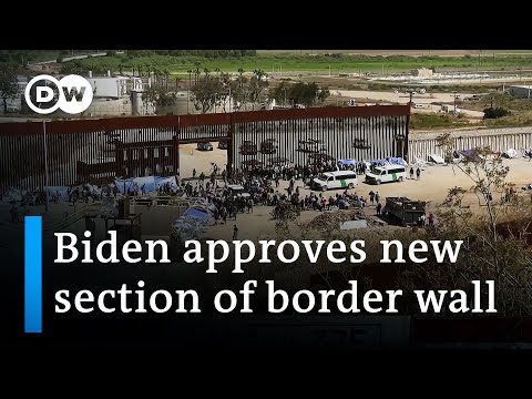 Latest migrant surge strains US border states | DW News