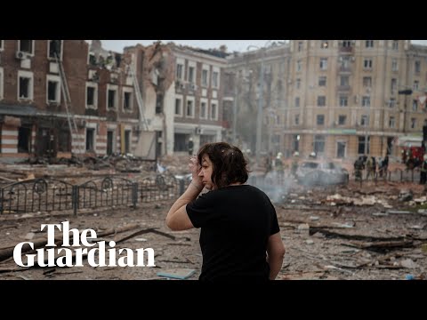 ‘Everything got blown out’: Russia strikes Kharkiv with two ballistic missiles