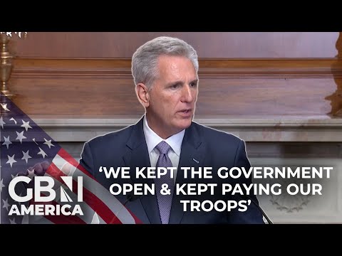 ‘We kept the government open’ | Kevin McCarthy on stopgap bill to avert government shutdown