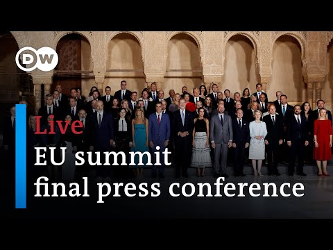 Watch live: Final press conference of EU heads of states meeting | DW News
