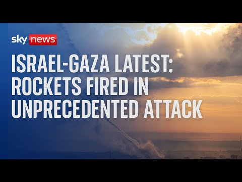 Israel-Gaza latest: Rockets fired into Israel in unprecedented attack by Palestinian militants Hamas