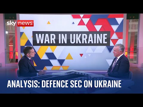 Analysis: What do Grant Shapps’ comments mean for the UK’s involvement in Ukraine?
