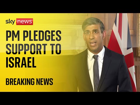Rishi Sunak condemns attack and offers Israel ‘unequivocal’ support