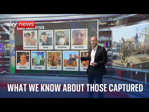 Israel attack: What do we know about those who have been captured?