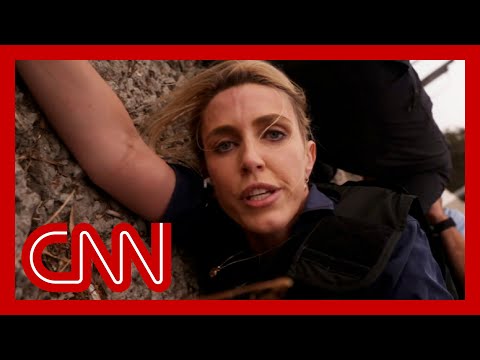 CNN team ducks from ‘massive barrage of rockets’ near Israel-Gaza border