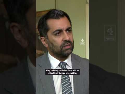 Scotland First Minister’s family stuck in Gaza