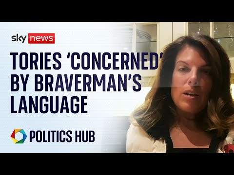 Tories ‘very concerned’ by Suella Braverman’s language