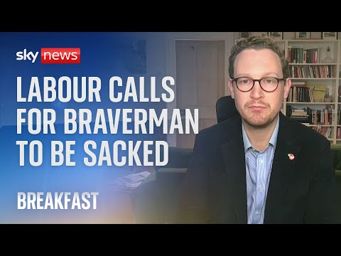 Labour MP reiterates calls for Braverman to be sacked after controversial op-ed
