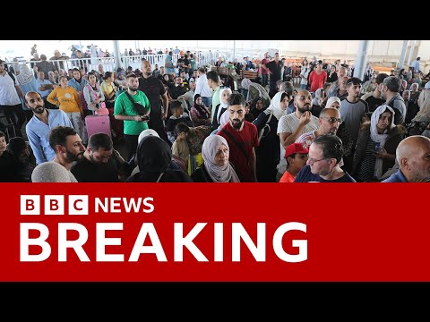 First British nationals cross from Gaza into Egypt, UK Foreign Office says – BBC News