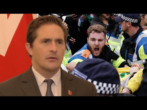 Johnny Mercer urges people to visit London despite threat of pro-Palestine demonstration disruption