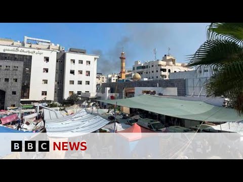 Israel confirm forces operating around Gaza hospitals – BBC News