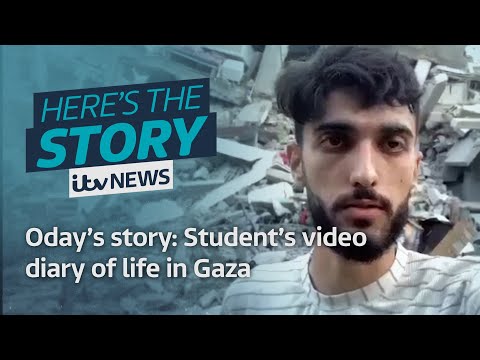 Oday’s story: Student’s video diary of life in Gaza | ITV News