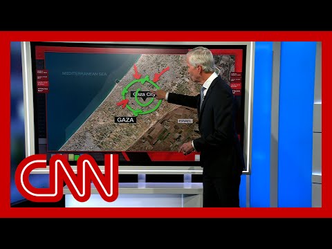 Retired general on how the fighting in Gaza City could unfold