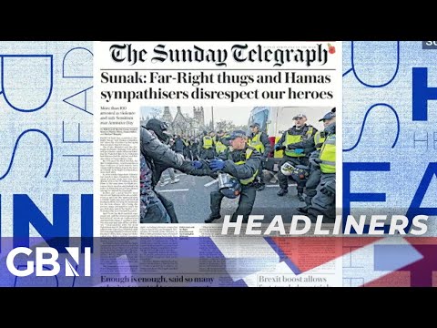 Hate, intolerance and arrests as thugs hijack Armistice Day | Headliners