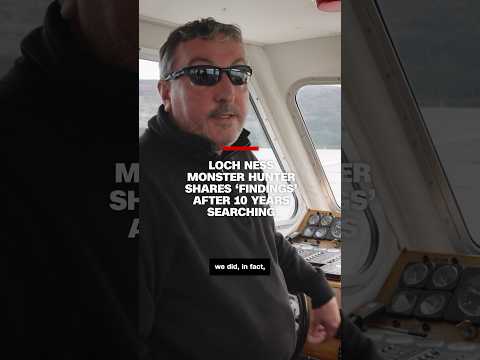Loch Ness monster hunter shares ‘findings’ after 10 years searching