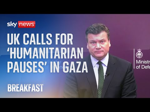 Israeli military ‘very clear’ they are not launching attacks on hospitals, says minister