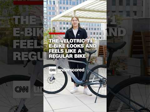 The lightweight Velotric T1 e-bike looks and feels like a regular bike