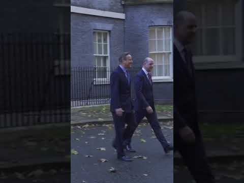 Cameron’s first appearance as foreign sec