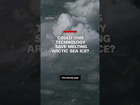 Could we refreeze melting Arctic sea ice? Start-up Real Ice is developing a way to do so.