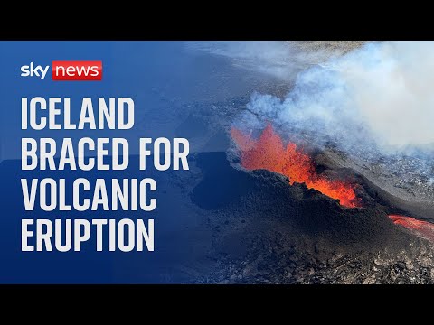 Watch live: Iceland braced for volcanic eruption