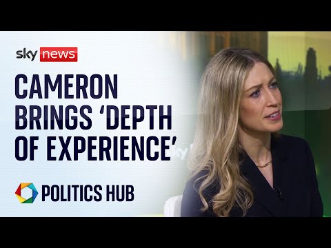 Cabinet reshuffle: Cameron ‘brings depth of experience’ – but no ‘change in direction’ for Sunak